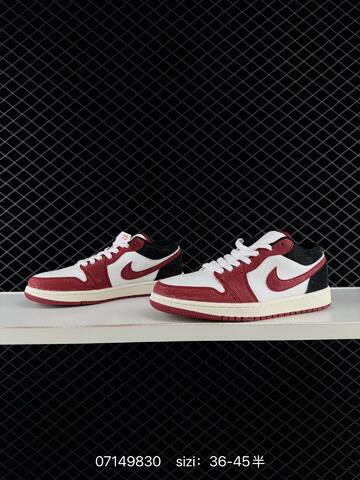 Air Jordan 1 Low AIR JORDAN 1 Aj1 1 Swoosh Logo Lifestyle (BS-78972)