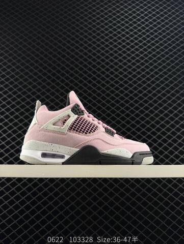 Jordan Air Jordan 4 Retro Pink White Black EU 36-47 Basketball Shoe - Unisex (BS-81161)