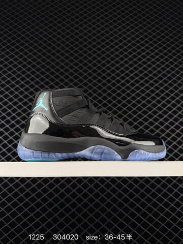 Jordan Air Jordan 11 Retro High Gamma Blue Black Gamma Blue Translucent Blue EU 36-45 Basketball Shoe - Unisex (BS-79995)