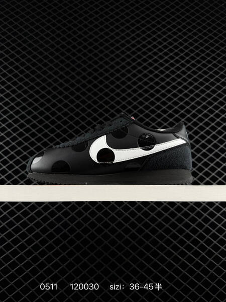 Nike Cortez black white EU 36-45 lifestyle