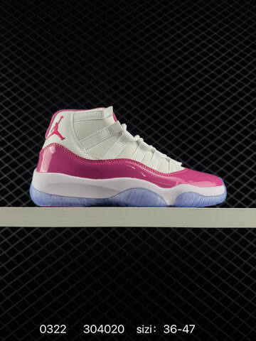 Jordan Air Jordan 11 Easter Low 528896-145 White Pink Translucent Blue EU 36-47 Basketball Shoe - Unisex (BS-79627)