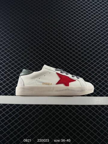 Golden Goose Super Star White Black Light Yellow EU 36-45 Skate Shoe - Unisex (BS-80860)