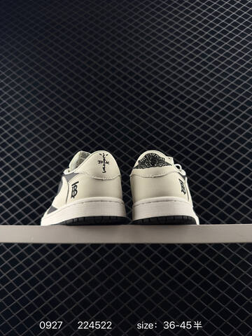 Jordan Air Jordan 1 Low OG SP Travis Scott Burberry Off White Black EU 36-45 Sneaker - Unisex (BS-80620)