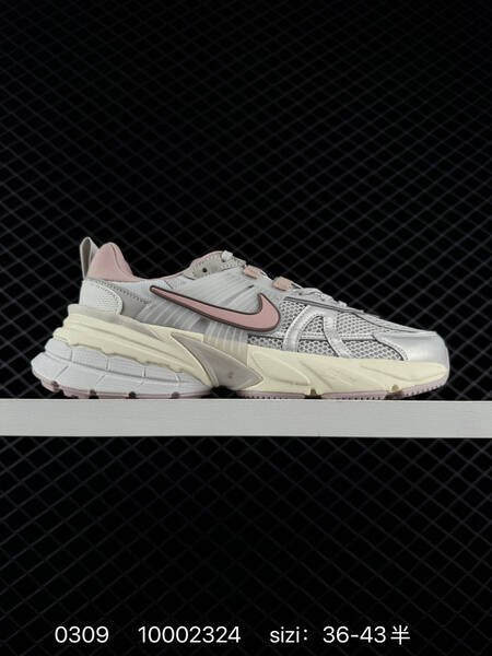 Nike V2K Run Silver Pink Cream EU 36-43 5 running lifestyle