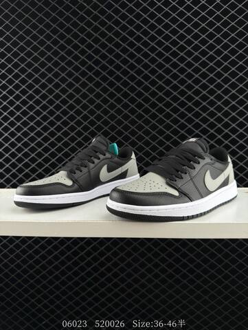 Jordan Air Jordan 1 Low CZ0790-003 Black Grey White Teal EU 36-46 Sneaker - Unisex (BS-81158)
