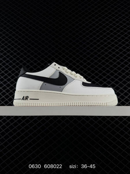 Nike Air Force 1 white black sail EU 36-45 sneaker