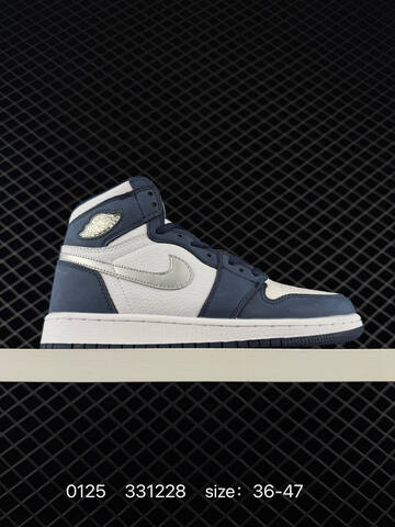Jordan Air Jordan 1 Retro High OG White Black Brown EU 36-47 Basketball Shoe - Unisex (BS-79765)