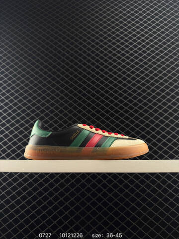 Gucci x Adidas Originals Gazelle INdoor 707867 U7R10 3660 1012122 Lifestyle (BS-78113)