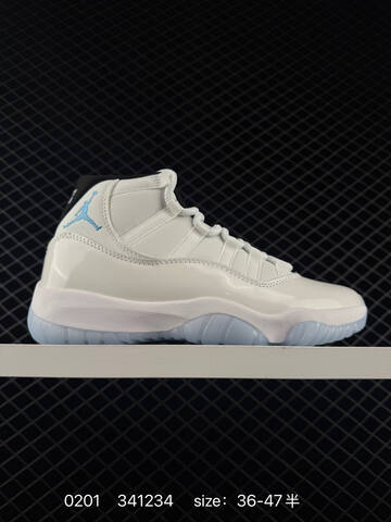 Jordan Air Jordan 11 Retro Black Gamma Blue EU 36-47 Basketball Shoe - Unisex (BS-79733)