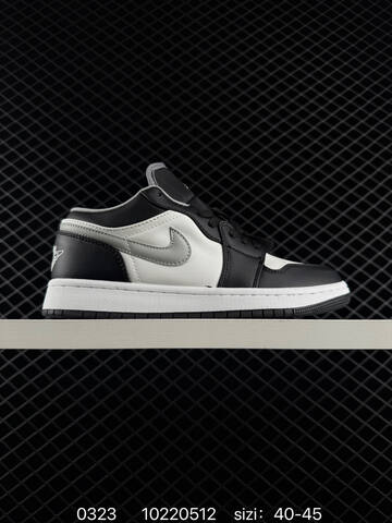 Jordan Air Jordan 1 Low White Blue Black 40-45 Sneaker - Men's (BS-79618)