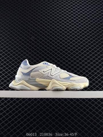 New Balance 9060 Grey Cream Blue White EU 36-45 Sneaker - Unisex (BS-83301)