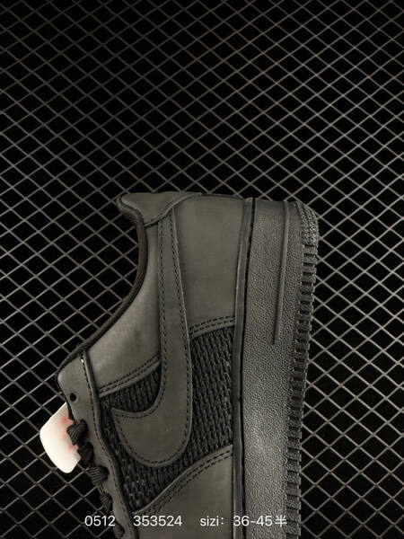 Nike Air Force 1 07 Low black silver white EU 36-45 lifestyle