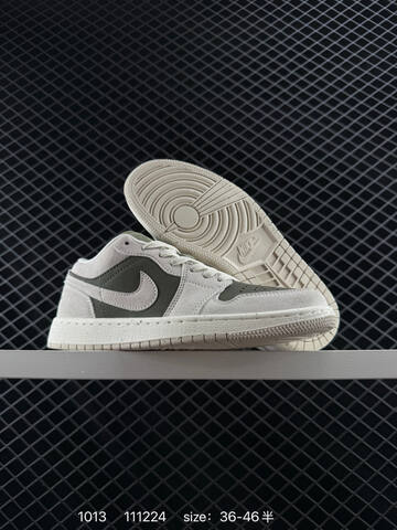 Jordan Air Jordan 1 Low White Black Light Blue Purple EU 36-46 Sneaker - Unisex (BS-80528)