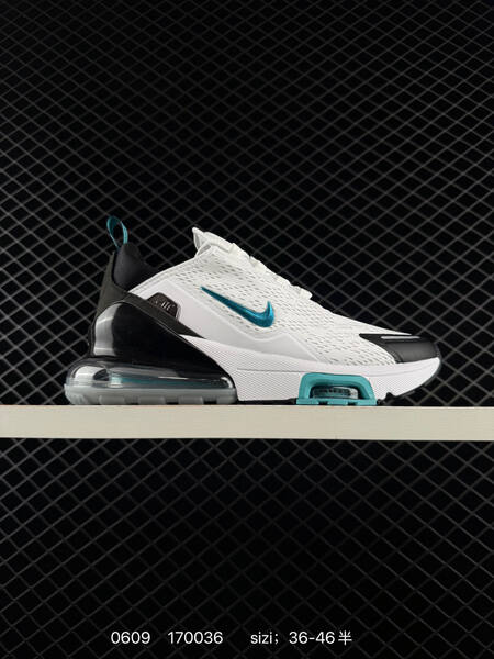 Nike Air Max 270 white black teal clear EU 36-46 running