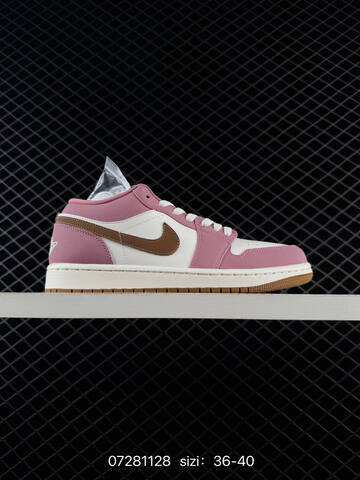 Air Jordan 1 Low AIR JORDAN 1 Aj1 1 Swoosh Logo Lifestyle (BS-78908)