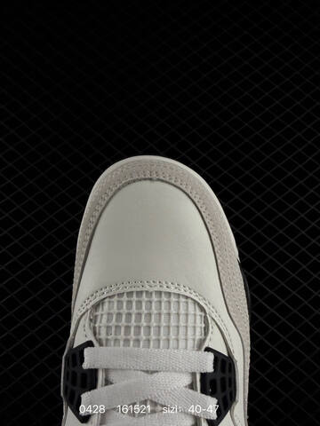 AIR JORDAN 4 Air Jordan Flight Club Sail Black-University Red Lifestyle (BS-79387)