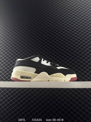 Jordan Air Jordan 4 RM Black Light Gray Cream White EU 36-45 Basketball Shoe - Unisex (BS-80912)