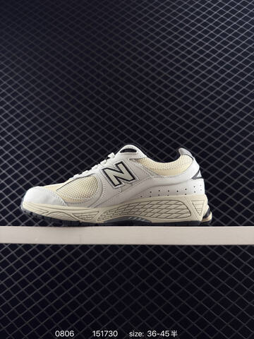 New Balance 2002R White Beige Black Grey EU 36-45 Sneaker Casual Sneakers - Unisex (BS-82999)