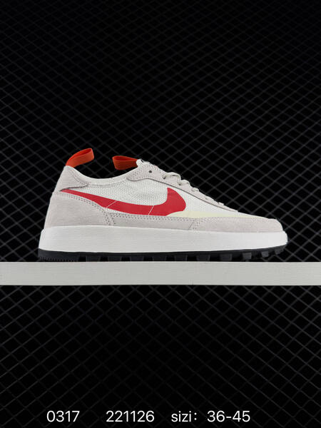 Nike Tom Sachs x Nike Craft General Purpose Shoe grey white with orange accents 40-45 lifestyle