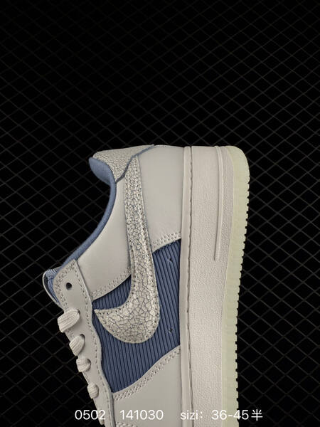 Nike Air Force 1 White/Blue EU 36-45 lifestyle
