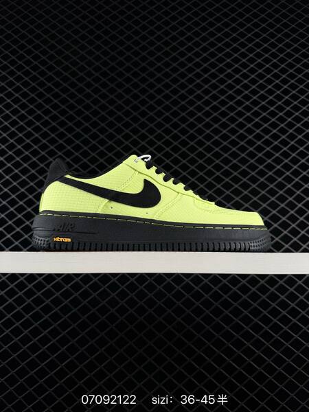 Nike Air Force 1 07 black grey neon yellow pink EU 36-45 lifestyle