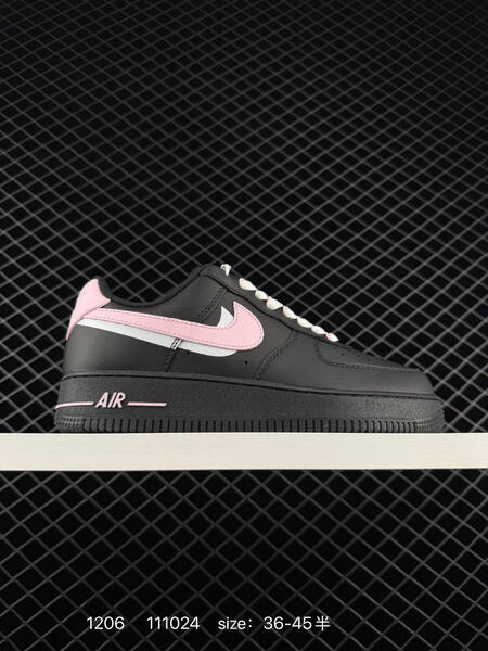 Nike Air Force 1 Low Black Pink White EU 36-45 5 lifestyle