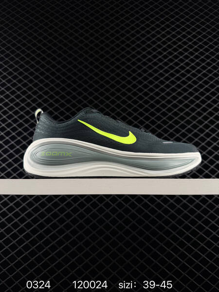 Nike Vomero Plus ReactX Air Zoom dark grey neon yellow white grey EU 39-45 running