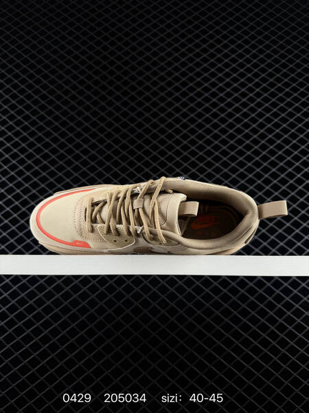 Nike Air Max 90 beige tan with orange accents EU 40-45 lifestyle