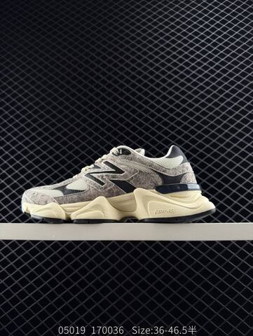 New Balance 9060 Off White Black Dark Grey EU 36-46 5 Sneaker - Unisex (BS-83436)