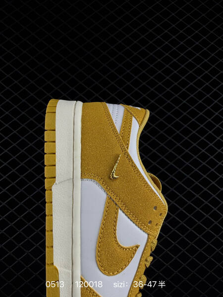 Nike SB Dunk Low Pro white gold yellow EU 36-47 skate