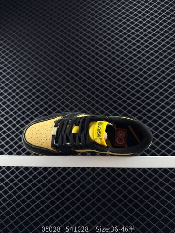 Jordan Air Jordan 1 Low IB8836 007 Black Yellow Grey EU 36-46 Sneaker - Unisex (BS-81289)