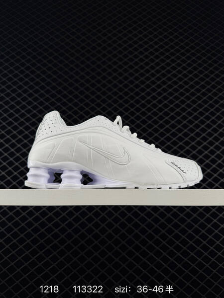 Nike Shox R4 multiple colorways shown triple black triple white silver black with blue shox EU 36-46 5 casual lifestyle