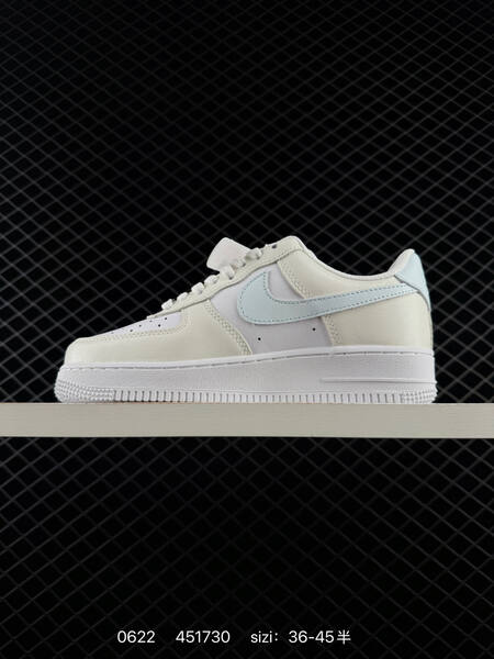 Nike Air Force 1 07 off white white light blue EU 36-45 sneaker