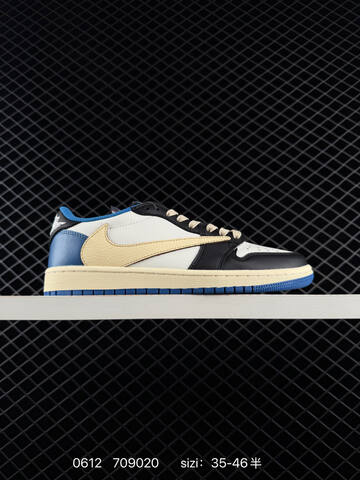 AIR JORDAN Travis Scott x Air Jordan 1 Reverse Mocha AJ1 1 TS DM7866-600 ID 7 Lifestyle (BS-79140)