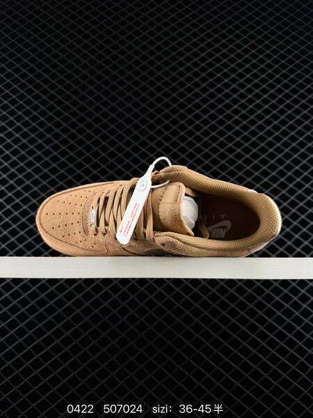 Nike Air Force 1 07 Light Olive Wheat Tan EU 36-45 lifestyle