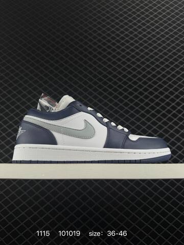 Air Jordan 1 Low Sail AIR JORDAN 1 Aj1 Lifestyle (BS-77294)