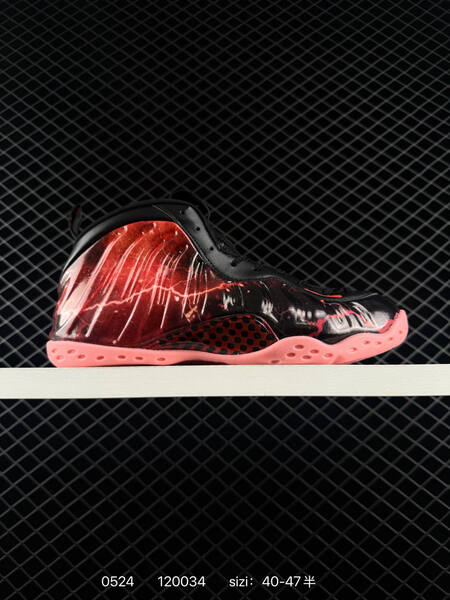 Nike Air Foamposite One PRM black red pink EU 40-47 basketball