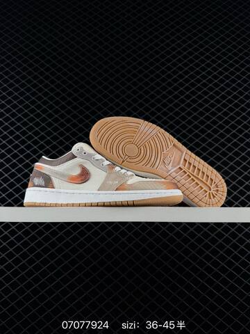 Air Jordan 1 Low SE Multi-Color Distressed AIR JORDAN 1 Aj1 1 Jord Lifestyle (BS-79020)
