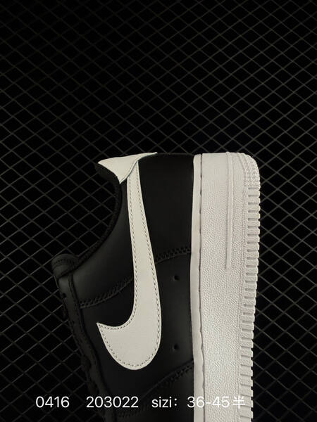 Nike Air Force 1 07 Black White with multicolor floral embroidery EU 36-45 half sizes available lifestyle