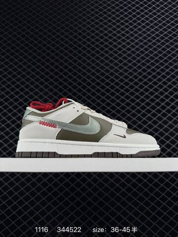 Nike Dunk Low White Green 36-45 Skate - Unisex (BS-74166)