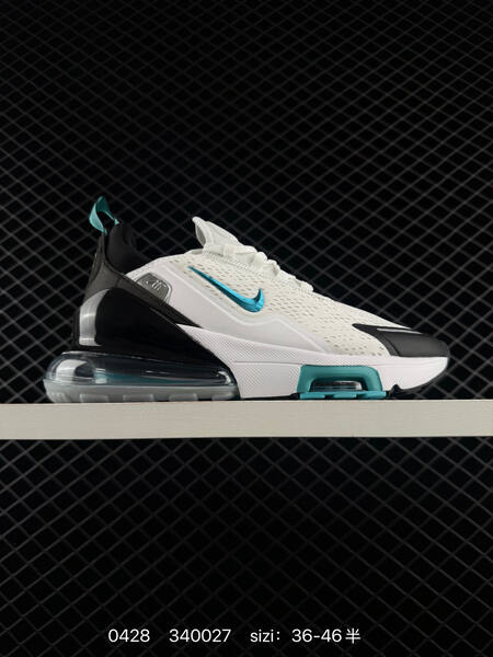 Nike Air Max 270 White Black Turquoise EU 36-46 5 lifestyle