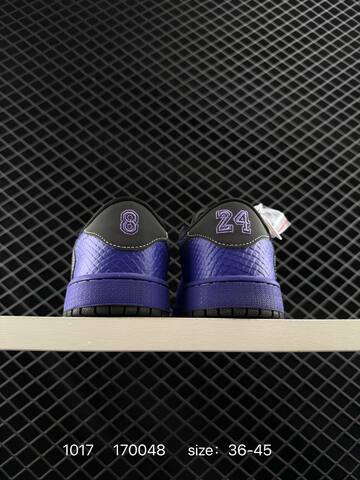 Jordan Air Jordan 1 Low Dark Purple Black EU 36-45 Sneaker - Unisex (BS-80496)