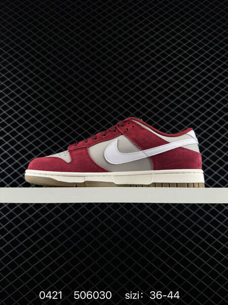 Nike Dunk Low Retro SE Grey Team Red White Sail Gum EU 36-44 lifestyle