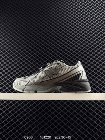 New Balance 740 U740NW2 Metallic Silver Black Off White EU 36-45 Sneaker - Unisex (BS-82859)
