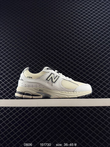 New Balance 2002R White Beige Black Grey EU 36-45 Sneaker Casual Sneakers - Unisex (BS-82999)