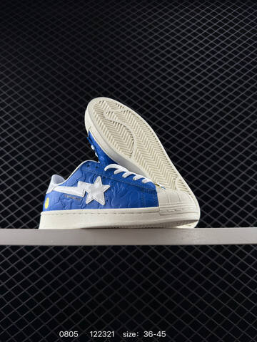 Bape x Adidas Superstar JR2702 36 45 122321 105 Lifestyle - Unisex (BS-78051)