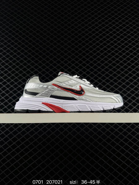Nike Initiator silver white black red EU 36-45 running shoe