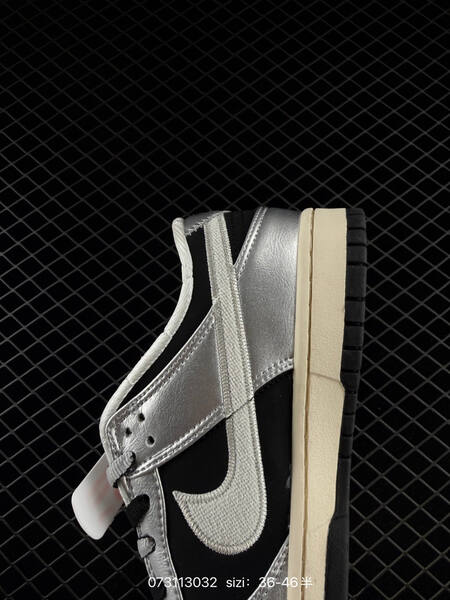 Nike Dunk SB Low black silver cream white EU 36-46 skate