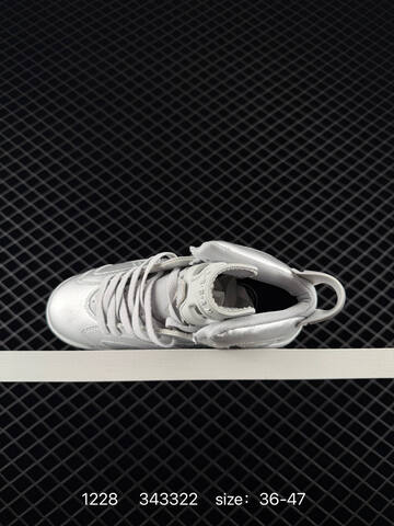 Jordan Air Jordan 6 Retro Paris Saint Germain Metallic Silver Light Grey Pale Pink EU 36-47 Basketball Shoe - Unisex (BS-79960)