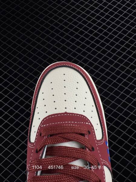Nike Air Force 1 07 LV8 burgundy cream blue EU 36-45 lifestyle